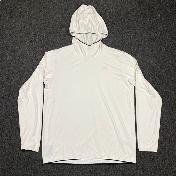 The North Face Men’s Belay Sun Pullover Hoody Off White Mens Size Large - Picture 1 of 6